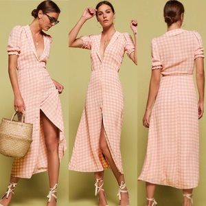 Reformation Joanie Dress Medium “Brigitte” Dress